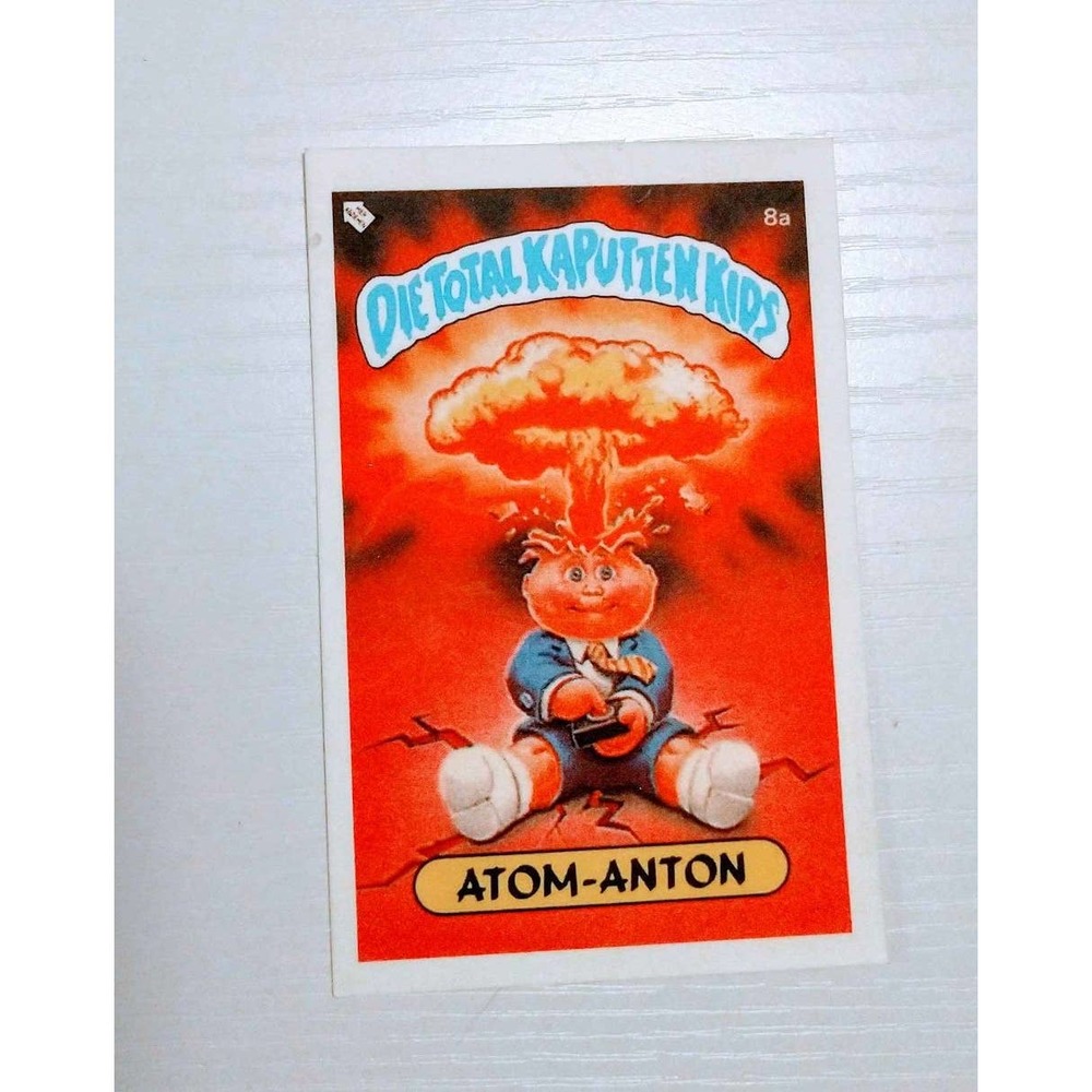 Atom-Anton German Garbage Pail Kids Card